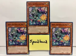 x3 Ween, The Spirit Of Treats Common 3x SUDA-EN027 NM 1st Edition Yu-Gi-Oh! - Image 1