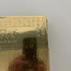 Yu-Gi-Oh! TCG Master Collection Volume 1 Gold Empty Display Binder Case - Image 4