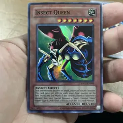 Insect Queen RP02-EN088 Retro Pack 2 Unlimited Super Rare NM +Bonus FREESHIP! - Image 1