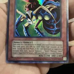 Insect Queen RP02-EN088 Retro Pack 2 Unlimited Super Rare NM +Bonus FREESHIP! - Image 2