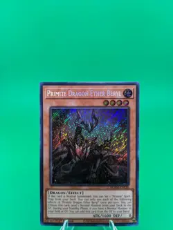 Yu-Gi-Oh! Primite Dragon Ether Beryl BLMM-EN130 Secret Rare - Image 1