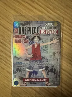 New One Piece Anime Collectable Trading Card - Image 1