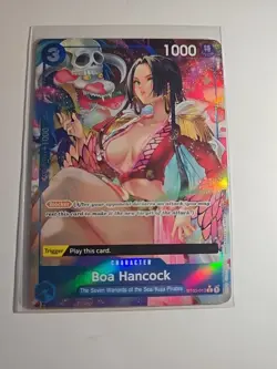 2024 One Piece Premium Booster Boa Hancock Alternate Art #ST03-013 - Image 3