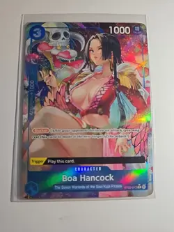 2024 One Piece Premium Booster Boa Hancock Alternate Art #ST03-013 - Image 4