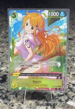 One Piece TCG Starter Deck 29: Egghead Nami ST29-008 Alt Art Foil - Image 1