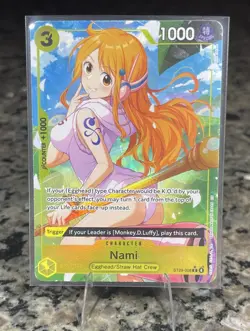 One Piece TCG Starter Deck 29: Egghead Nami ST29-008 Alt Art Foil - Image 2