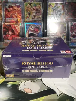 One Piece TCG OP-10 Royal Blood SEALED Booster Box English - Image 3