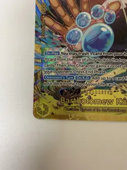 Bartholomew Kuma (Alternate Art) OP12-119 Legacy of the Master Foil - Image 5