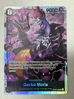 Gecko Moria OP06-086 Super Rare Foil Wings Of The Captain One Piece - Image 1