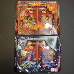 One Piece Illustration Box Vol 5 and Vol 6 Lot IN HAND Sealed PRB-02 OP-13 - Image 1