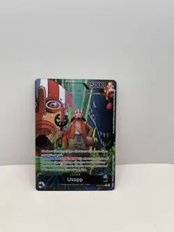 One Piece Royal Blood Usopp OP10-042 Parallel Alternate Alt Art Leader NM - Image 1