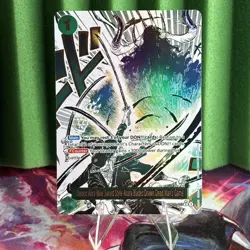 Demon Aura Nine Sword Style Asura Blades Drawn Dead Man's Game Alt Art OP12-037 - Image 1