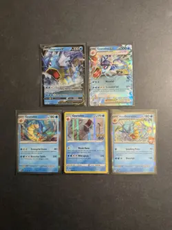 5 Gyarados ex Pokemon Card Collection Holo Ultra Rare Reverse SWSH SV PTCG NM/LP - Image 1