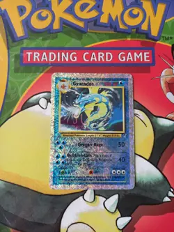 Gyarados 12/110 Reverse Holo Rare Legendary Collection Pokemon Card - Image 1