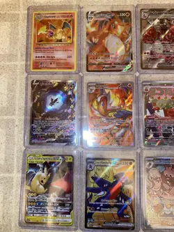 Pokemon TCG Card Collection Lot Of 12 - Charizard - Full Art - Mixed Sets -MP-NM - Image 2