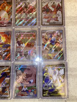Pokemon TCG Card Collection Lot Of 12 - Charizard - Full Art - Mixed Sets -MP-NM - Image 3