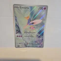 Pokemon TCG SV Shrouded Fable Cresselia 071/064 Illustration Rare Card - Image 1