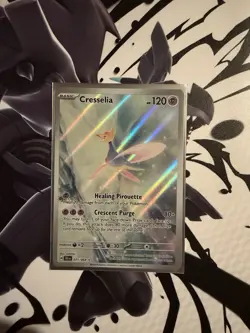 Pokemon TCG SV Shrouded Fable Cresselia 071/064 Illustration Rare Card - Image 1