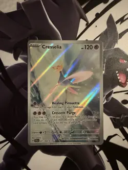 Pokemon TCG SV Shrouded Fable Cresselia 071/064 Illustration Rare Card - Image 2