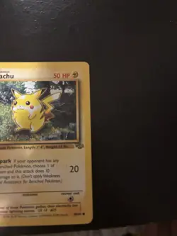 Pikachu 1st Edition Jungle 60/64 1999 Red Cheeks - Image 3