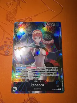 Rebecca (039) (Alternate Art) OP04-039 Kingdoms of Intrigue Foil - Image 1