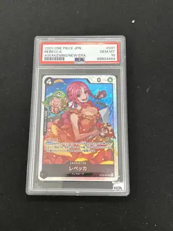 2023 One Piece CCG Rebecca #091 OP-05 Awakening of the New Era Japanese PSA 10 - Image 1