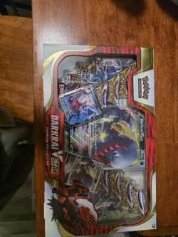 POKEMON TCG DARKRAI VSTAR PREMIUM COLLECTION BOX 2022 FACTORY SEALED - Image 1