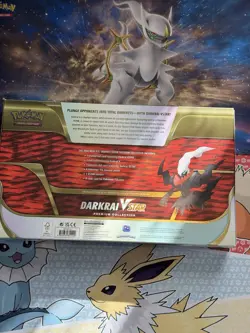POKEMON TCG DARKRAI VSTAR PREMIUM COLLECTION BOX 2022 FACTORY SEALED - Image 2