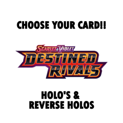 Destined Rivals Pokemon Singles - Rare, Holo, Reverse Holo - Choose Your Card! - Image 1