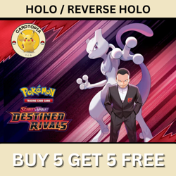 Pokemon - DESTINED RIVALS - Reverse Holo / Holo - Choose your Own - Multi-Buy - Image 1