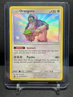 Oranguru SV44/SV94 Shiny Vault Rare Holo Pokemon 2019 Hidden Fates NM - Image 1