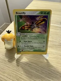 BEAUTIFLY 2/109 EX Ruby & Sapphire HOLO rare Pokemon TCG card NM - Image 1