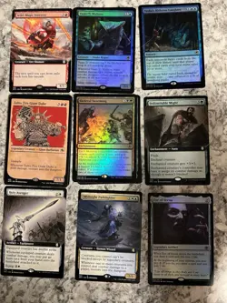 Lot Of 217 MTG Dungeons & Dragons Adventures In Forgotten Realms Cards NM - Image 1