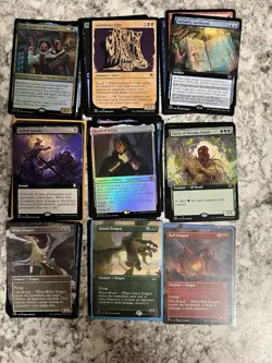 Lot Of 217 MTG Dungeons & Dragons Adventures In Forgotten Realms Cards NM - Image 3