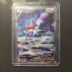 Suicune V Alt Crown Zenith Galarian Gallery GG38 Pokemon Card Near Mint - Image 1