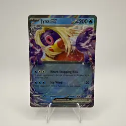 Pokemon TCG Scarlet & Violet 151 Jynx ex Card 124/165 A - Image 1