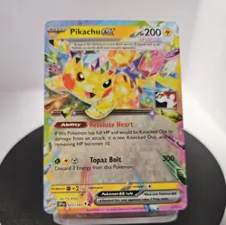Pikachu ex 057/191 Prize Pack Series Cards Holo - Image 1