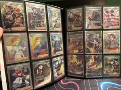 Pokemon Card Binder Collection 243 Cards Full Arts, Promos + Binder - Image 4