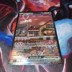 Mew ex SVP 053 Pokemon TCG Scarlet Violet 151 Black Star Promo Full Art Card - Image 3