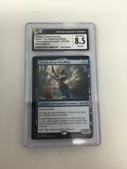 Thassa, Deep-Dwelling MTG Theros Beyond Death #071 Minor Miscut 8.5 - Image 2