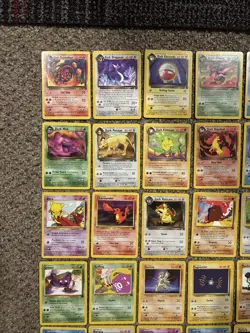LP/NM (Unlimited) Semi Complete Pokemon TEAM ROCKET 49-Card UNCOMMON COMMON Set - Image 2