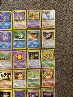 LP/NM (Unlimited) Semi Complete Pokemon TEAM ROCKET 49-Card UNCOMMON COMMON Set - Image 4