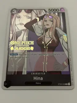 Hina (Judge Pack Vol. 3) ST06-008 One Piece Promotion Cards Foil - Image 1