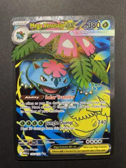 Pokemon Mega Venusaur EX Holo Rare Card 155/132 NM Mega Evolution - Image 1