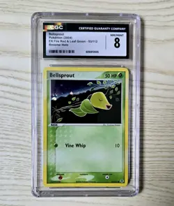 Bellsprout 53/112 EX Fire Red & Leaf Green - Reverse Holo - CGC 8 Pokemon Card - Image 1