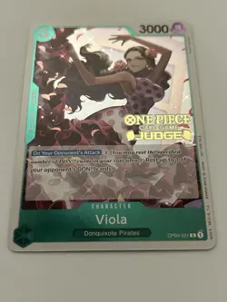 Viola (Judge Pack Vol. 4) OP04-021 One Piece Promotion Cards Foil - Image 1