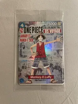 Exclusive Gonzaga University One Piece Card And Poster Sealed Brand New - Image 2