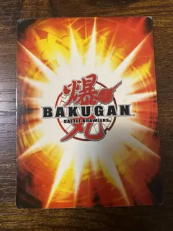 Bakugan Card - Fields Of Lava - Silver Gate Card - BA298 - 7/48d - 2008 - Image 2
