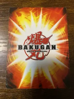 Bakugan RESTOCK Red Ability Card BA322-AB-SM-GBL 31/48d - Image 2
