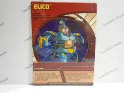 Bakugan Card - Elico - Red Ability Card - BA580 - 1/3p- 2009 - Image 1